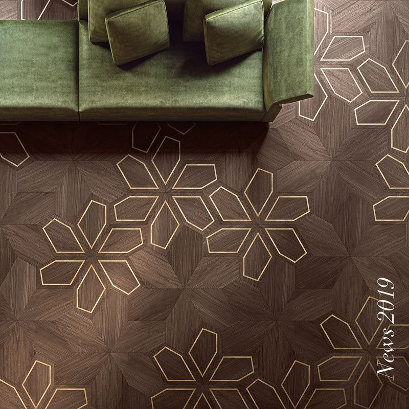 Foglie d'Oro new floors and finishes