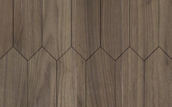Matita modular geometric wood floor - Installation 100