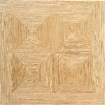 Marostica modular geometric wood floor. Heritage Panels.