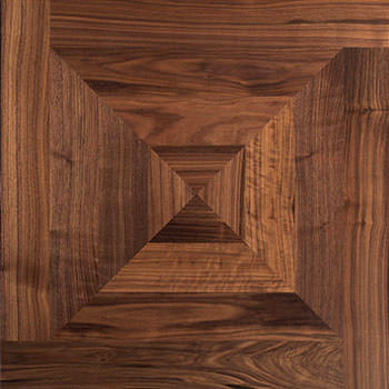 Possagno modular geometric wood floor. Heritage Panels.