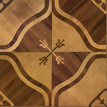 Roma modular geometric wood floor. Heritage Panels.