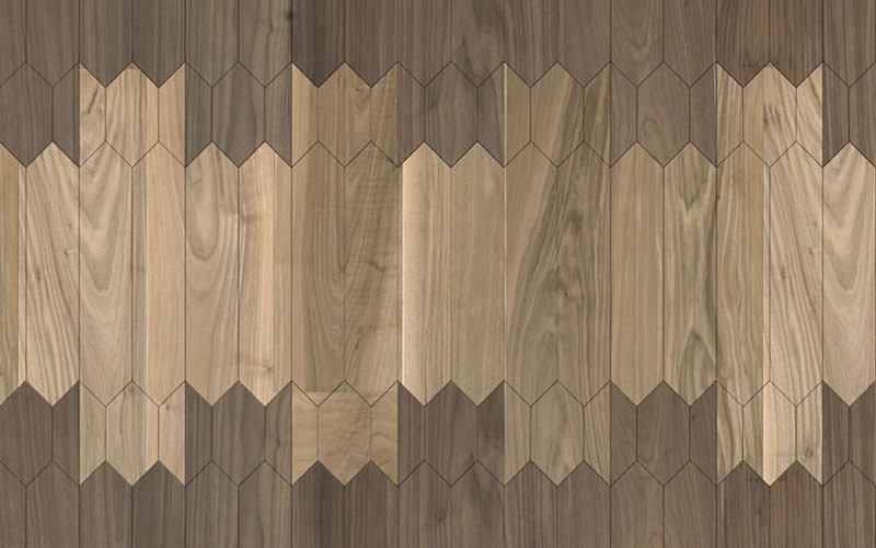 Matita modular geometric wood floor - Installation 170
