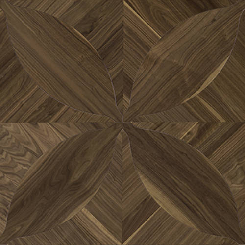 Diamante modular geometric wood floor. Design Panels.